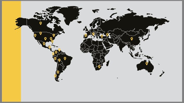 Doral Equipment Parts serves customers globally